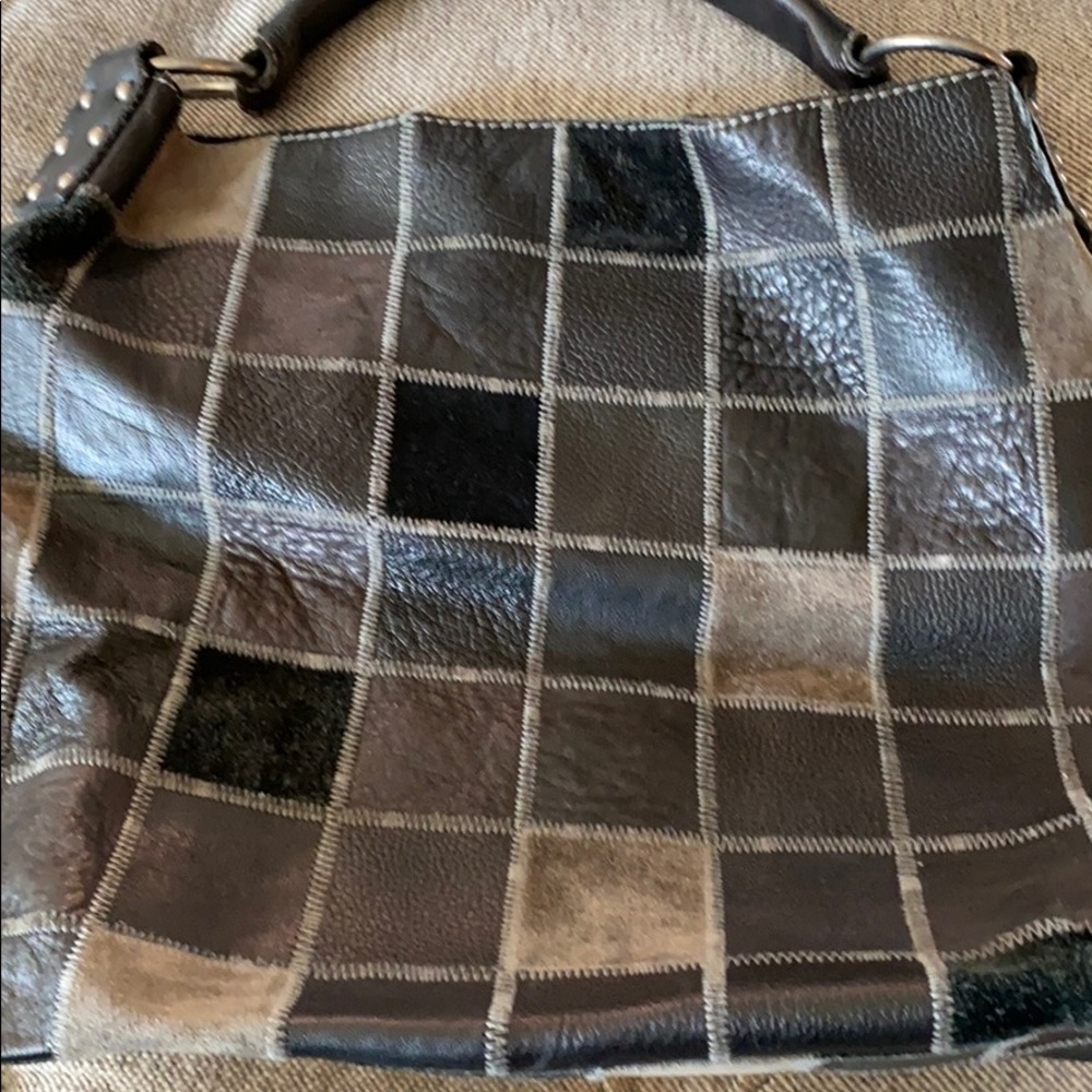 Lucky brand hobo leather purse